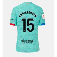 Fotballdrakt Dame Barcelona Andreas Christensen #15 Tredjedrakt 2023-24 Kortermet